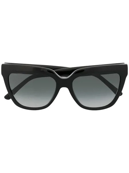 Jimmy Choo Eyewear солнцезащитные очки Julieka в оправе 'кошачий глаз'