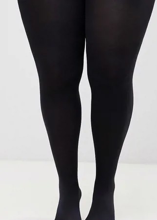 Черные колготки плотностью 200 ден ASOS DESIGN Curve-Черный цвет