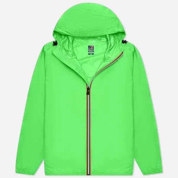 Мужская куртка ветровка K-Way Le Vrai 3.0 Claude зелёный, Размер L