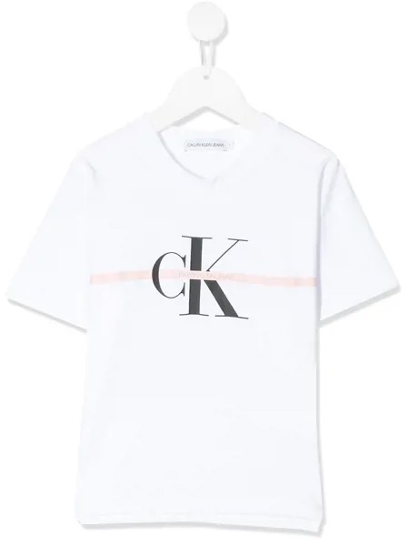 Calvin Klein Kids футболка с логотипом