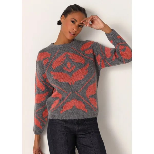 Свитер Victorio & Lucchino Round Neck, серый