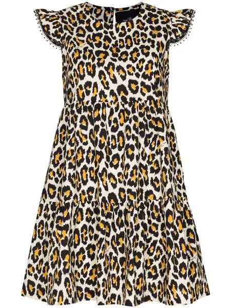 Marc Jacobs платье с леопардовым принтом