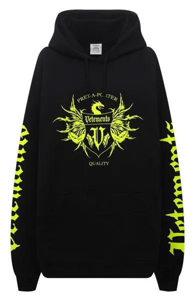 Хлопковое худи VETEMENTS