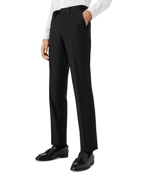 Узкие брюки-смокинг Emporio Armani, цвет Black