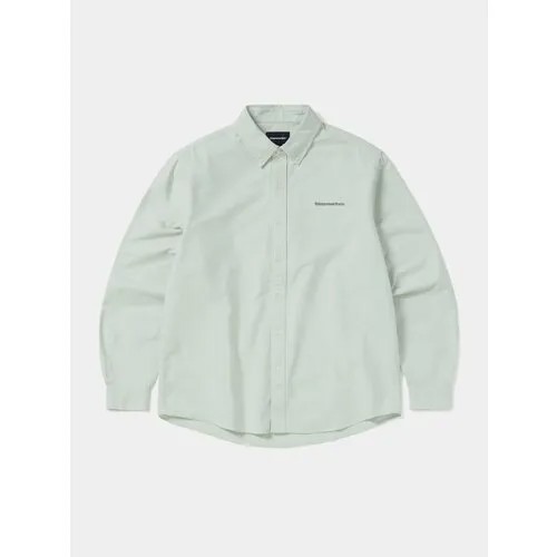 Рубашка thisisneverthat, T-Logo Oxford Shirt, размер M, зеленый