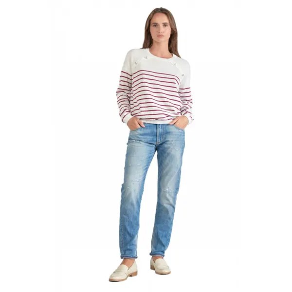 Свитер Le Temps Des Cerises 63620 Mareva Round Neck, розовый