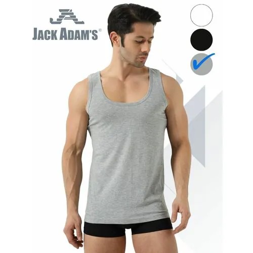 Майка Jack Adams, размер XL, серебряный