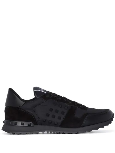 Valentino Garavani кроссовки Rockstud, черный