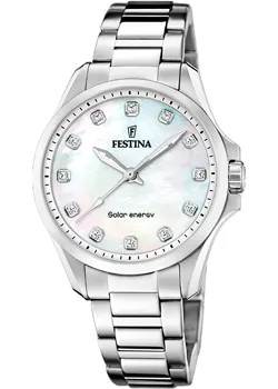 Fashion наручные  женские часы Festina F20654.1. Коллекция Solar Energy