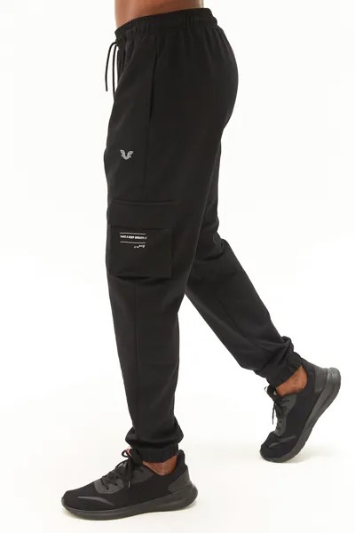 Спортивные брюки мужские Bilcee Men Knitting Pants черные XL