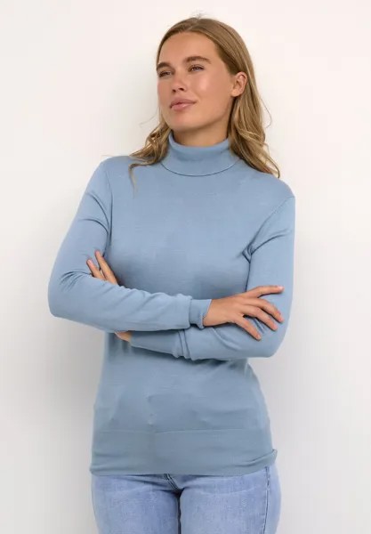 Свитер Astrid Roll Neck Kaffe, цвет faded denim