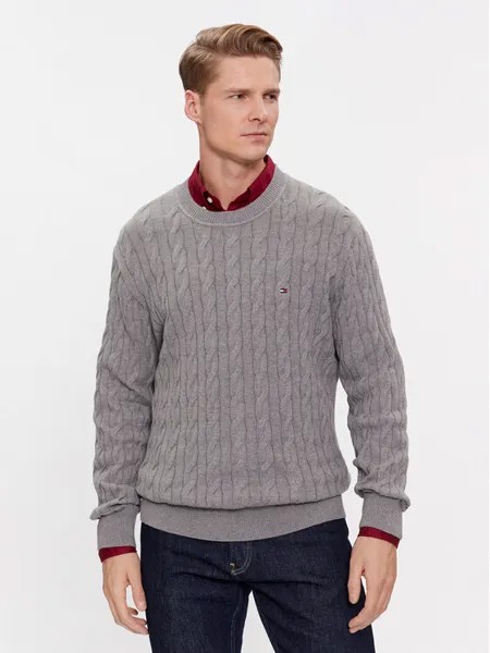 Пуловер свободного кроя Tommy Hilfiger, серый