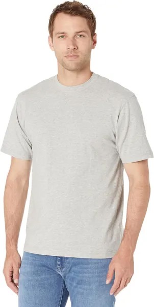 Беззаботная неусадочная футболка без кармана с коротким рукавом L.L.Bean, цвет Charcoal Heather