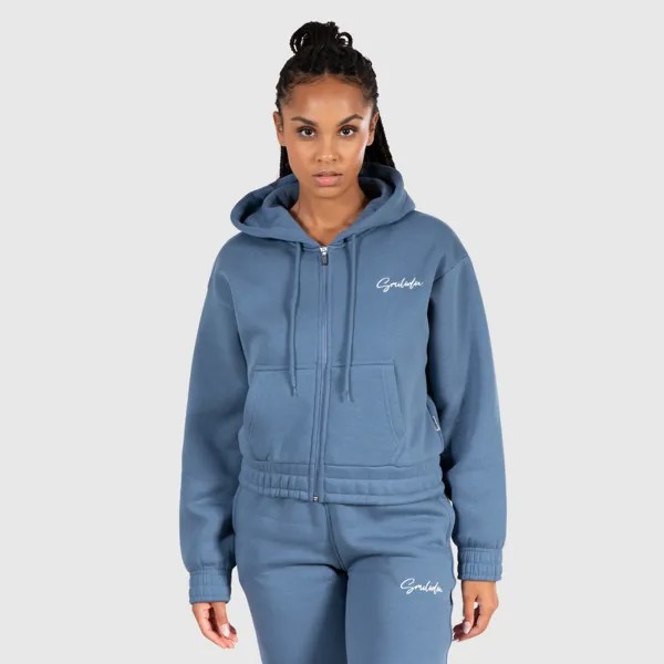 Спортивная куртка SMILODOX Zip Hoodie Eleen, синий