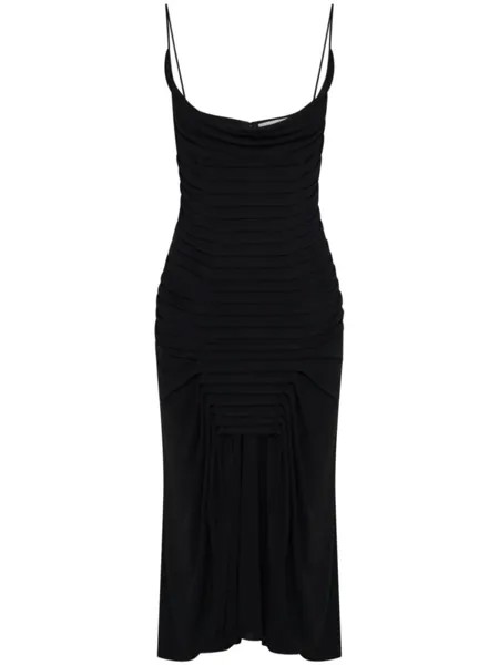 Платье миди Ventral Dion Lee, черный