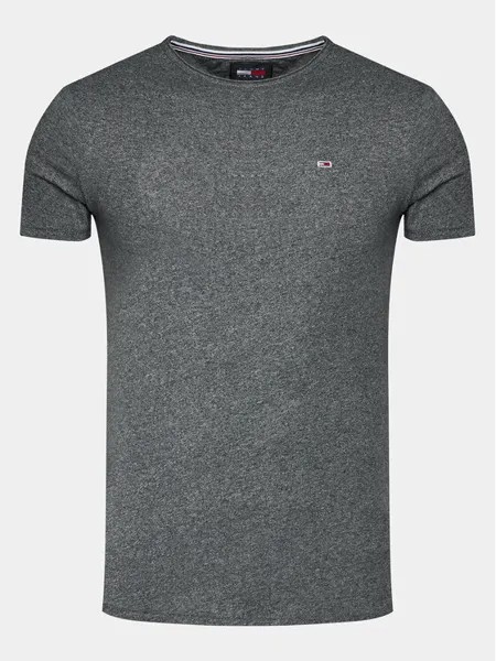 Футболка узкого кроя Tommy Jeans, серый