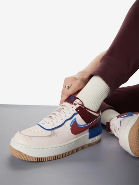 Кеды женские Nike Air Force 1 Shadow, Розовый