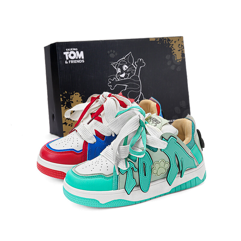 Кроссовки TALKING TOM Skateboarding Shoes Unisex Low-top, зеленый