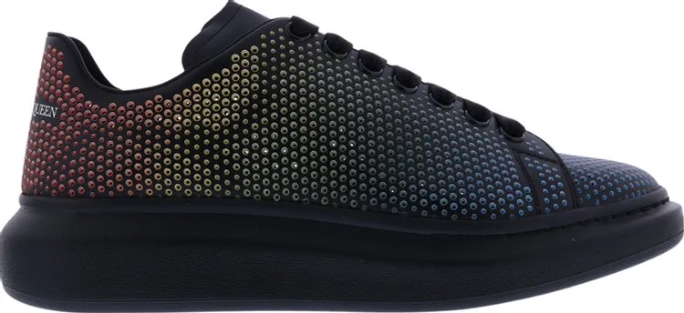 Кроссовки Alexander McQueen Oversized Sneaker Perforated - Black Multi-Color, черный