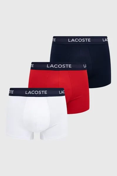 Боксеры (3 шт.) 5H9623 Lacoste, мультиколор