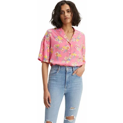 Рубашка Levi's, размер L, розовый