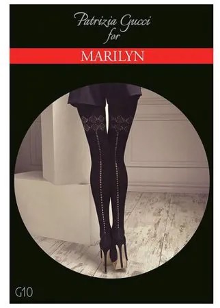 Колготки Marilyn Gucci G10, 120 den, размер 1/2(S/M), nero (черный)