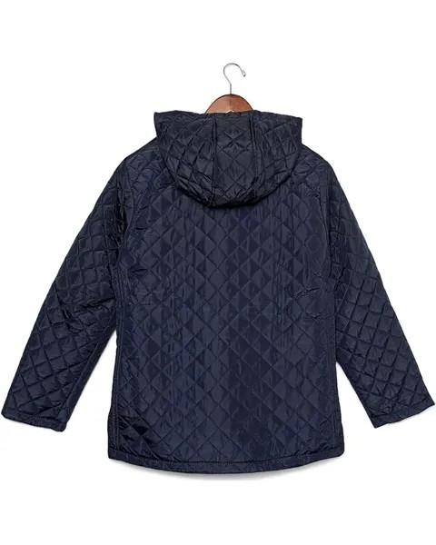 Куртка U.S. POLO ASSN. Plus Size Faux Fur Lined Quilt Jacket, цвет Evening Blue