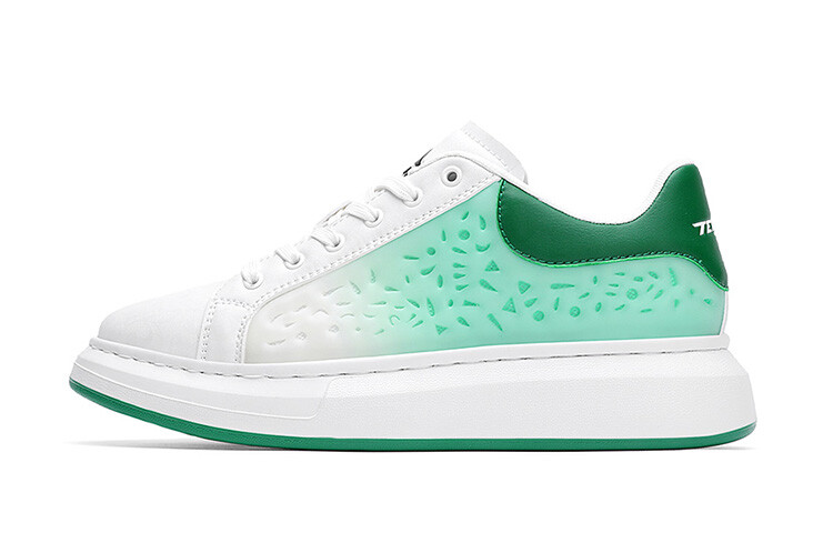 Кроссовки TEPOR Skateboarding Shoes Unisex Low-top, зеленый
