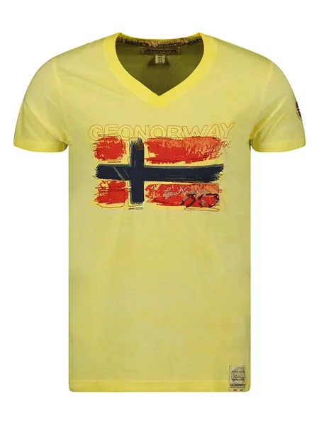 Футболка Geographical Norway, желтый