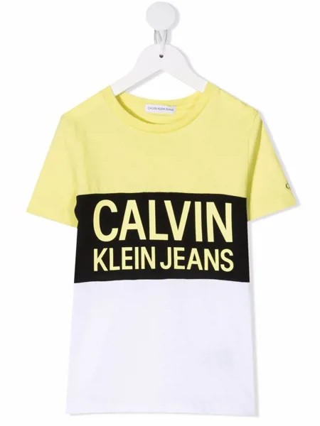 Calvin Klein Kids футболка с логотипом