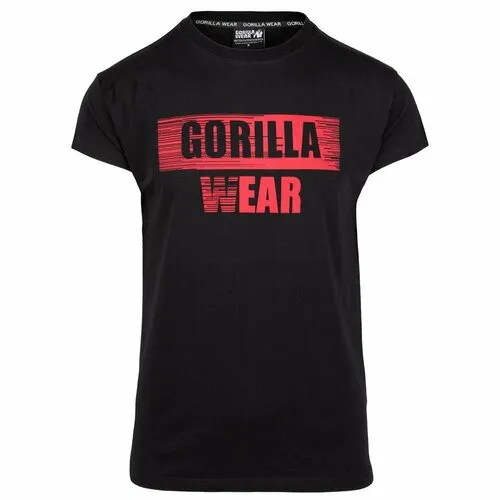 Футболка Gorilla Wear, размер XL, красный, черный