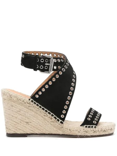 ISABEL MARANT эспадрильи Iriane 85 на танкетке, черный