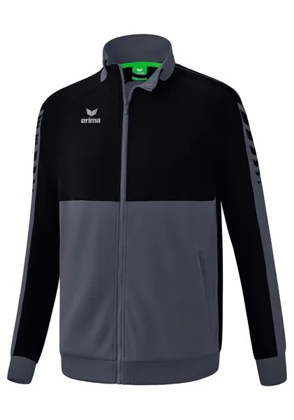 Спортивная куртка erima Six Wings Worker, Jacke, сланцево серый/черный