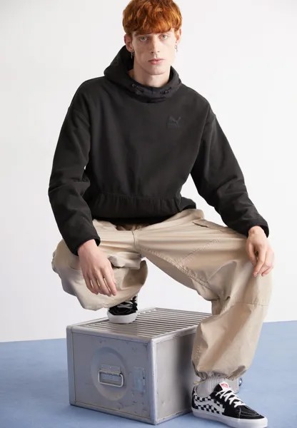 Толстовка из флиса CLASSICS UTILITY HOODIE Puma, черный