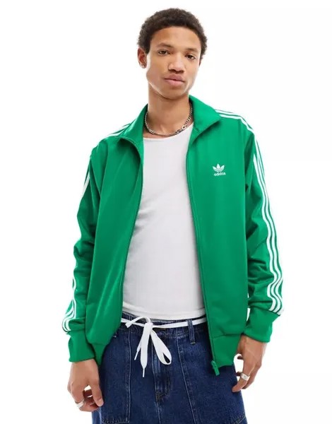 Зеленая спортивная куртка adidas Originals Firebird