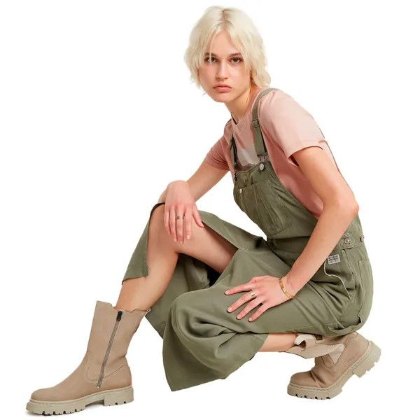 Платье G-Star Dungaree, зеленый