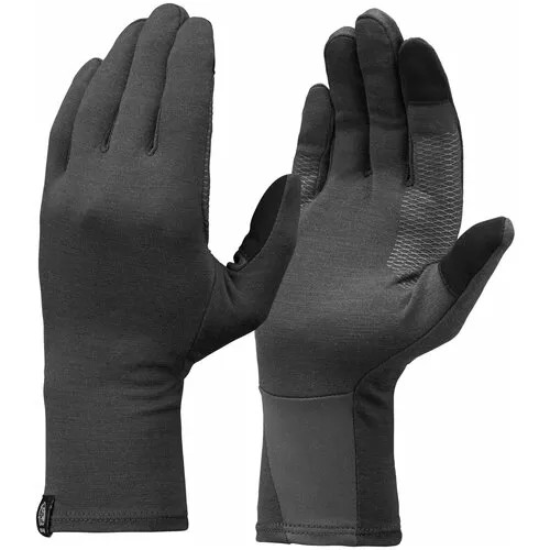Нижние перчатки для треккинга в горах из шерсти мериноса взрослые TREK 500 XS/S FORCLAZ X Decathlon