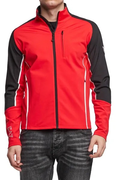 Олимпийка мужская EA7 6Kpmc5 красная 3XL
