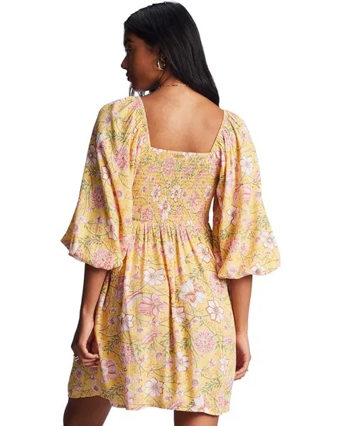 Платье Billabong Paradise Days Dress, цвет Golden Peach