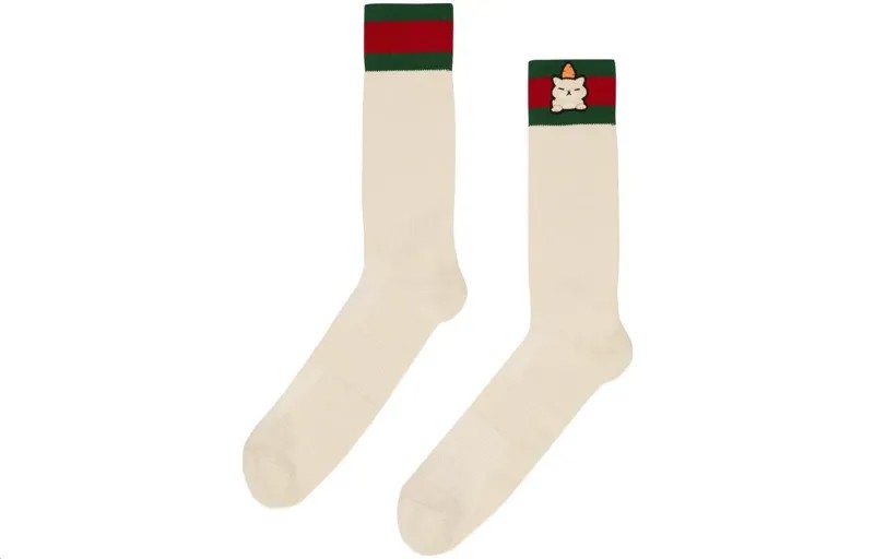 Мужские носки выше колена Gucci