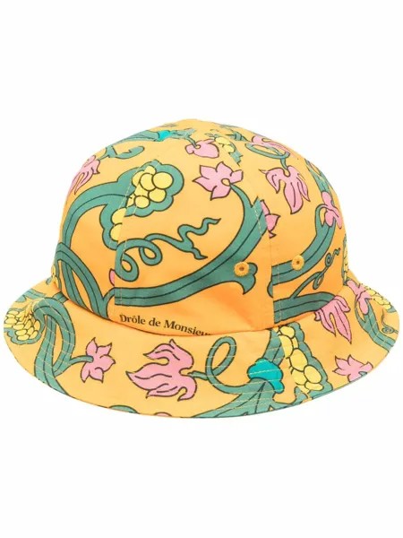 Drôle De Monsieur floral-print bucket hat