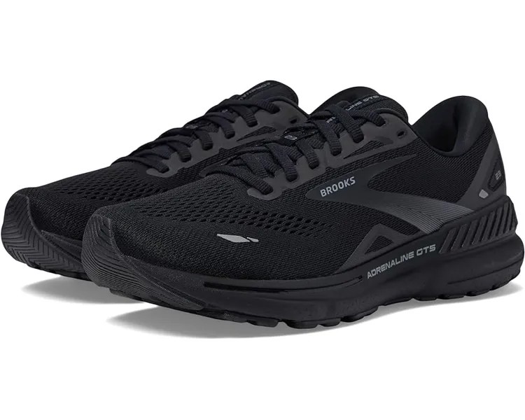 Кроссовки Brooks Adrenaline GTS 23, цвет Black/Black/Ebony