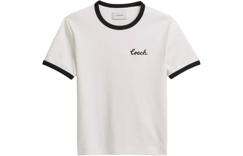 Футболка женская белая Coach