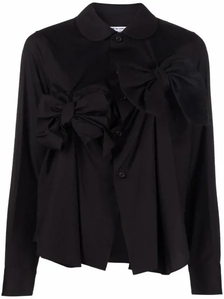 Comme Des Garçons Comme Des Garçons рубашка с бантом