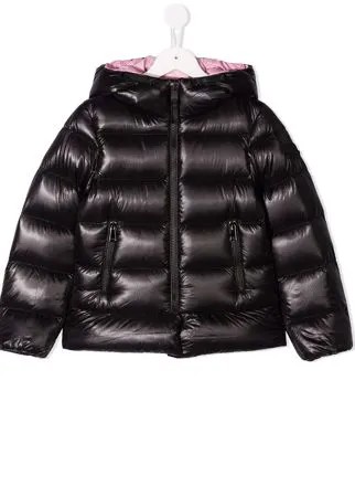 Moncler Enfant пуховик с капюшоном