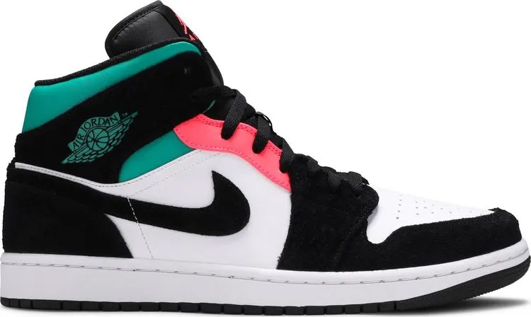 Кроссовки Air Jordan 1 Mid SE South Beach, бирюзовый