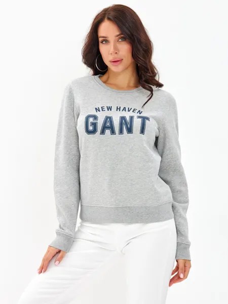 Женский свитшот Gant, серый
