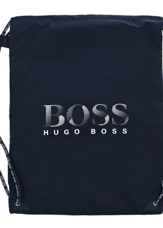 Синяя сумка-мешок с логотипом Hugo Boss детская