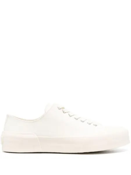 Jil Sander кеды на шнуровке, нейтральный цвет