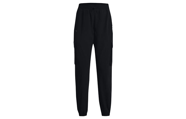 Женские трикотажные спортивные штаны Under Armour, цвет Black